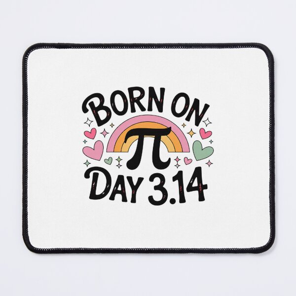 Item preview, Born on Pi Day Birthday Bday Math 3.14 Happy 14 March 14th designed and sold by catsdothingz.