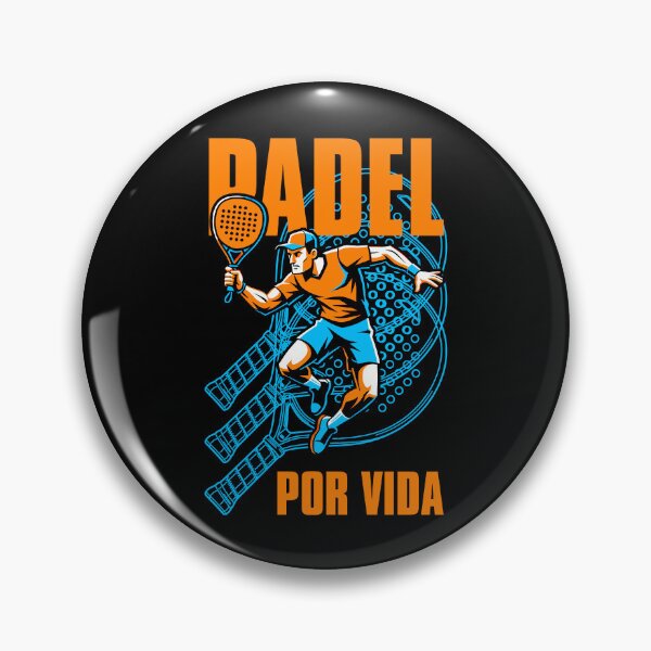 Item preview, Padel Tennis Por Vida Forever Funny Spanish Player Graphic designed and sold by GrandeDuc.