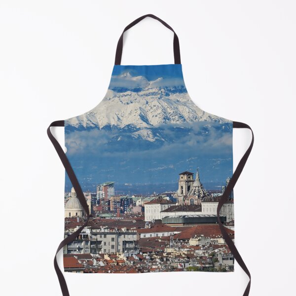 Artikelvorschau, Panorama von Turin vom Monte dei Cappuccini. Originalfotografie entworfen und verkauft von studio838.
