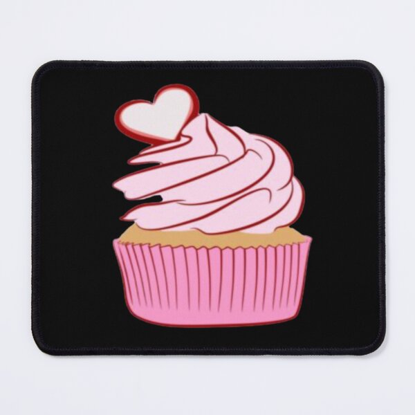 Item preview, cupcake with a heart designed and sold by szydelkowanika.