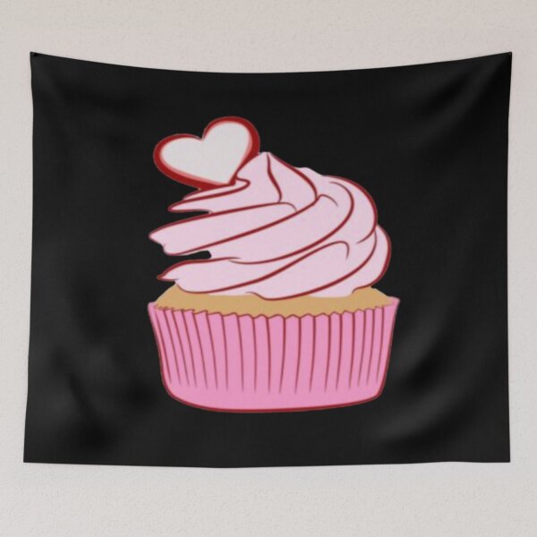 Item preview, cupcake with a heart  designed and sold by szydelkowanika.