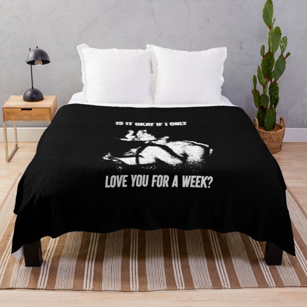 Item preview, love you for a week  designed and sold by inoxerableshop.