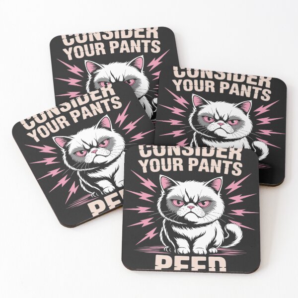 Item preview, Consider Your Pants Peed - Funny Freak Cat Meme Humor Saying designed and sold by BlueCreator-inc.