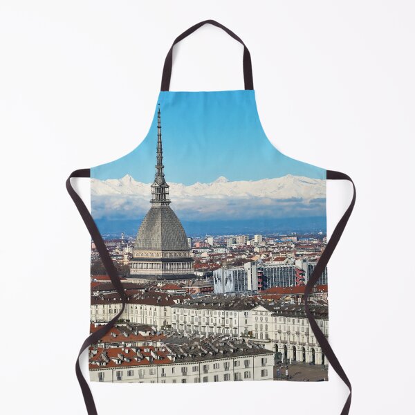 Artikelvorschau, Panorama von Turin vom Monte dei Cappuccini. Originalfotografie entworfen und verkauft von studio838.