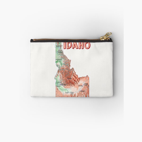 Item preview, Idaho State Topographic Map Art designed and sold by mashmosh.