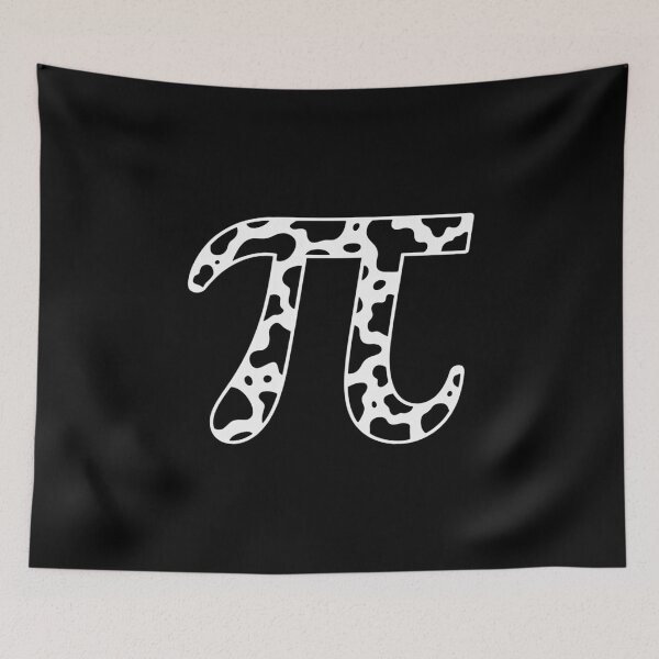 Item preview, Cow Pattern Pi Day Symbol - Cowpie Math Lover designed and sold by catsdothingz.
