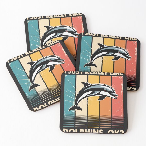 Item preview, Cool Dolphin Dolphins Beluga Whale Sea Animal designed and sold by BlueCreator-inc.