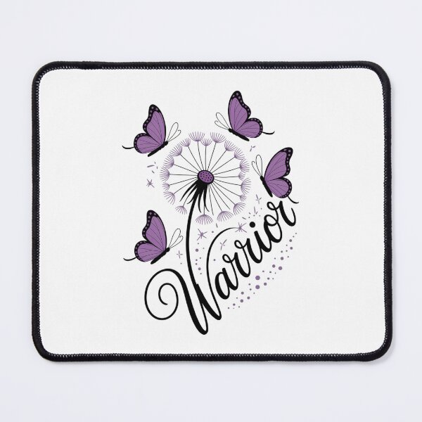 Item preview, Pancreatic Cancer Warrior Pancreatic Cancer Purple Ribbon designed and sold by IdunayaStore.