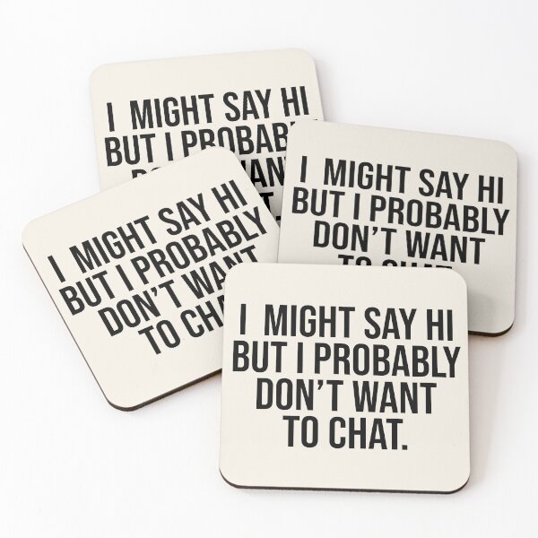 Item preview, Friendly Introvert  designed and sold by Texterns.