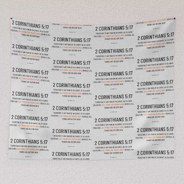 Item preview, OLD THINGS ARE PASSED AWAY BIBLE VERSE designed and sold by LYFSTYLE.GEMS.