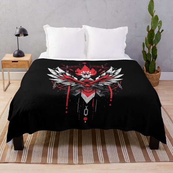 Item preview, Crimson Eagle Ascension – Geometric Power Symbol designed and sold by wolfgangrainer.