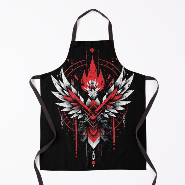Item preview, Crimson Eagle Ascension – Geometric Power Symbol designed and sold by wolfgangrainer.