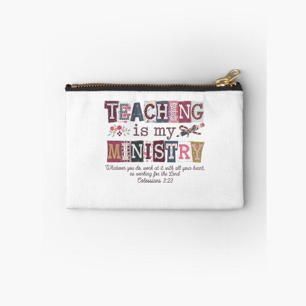 Item preview, Teaching is My Ministry designed and sold by Benjaminerickso.