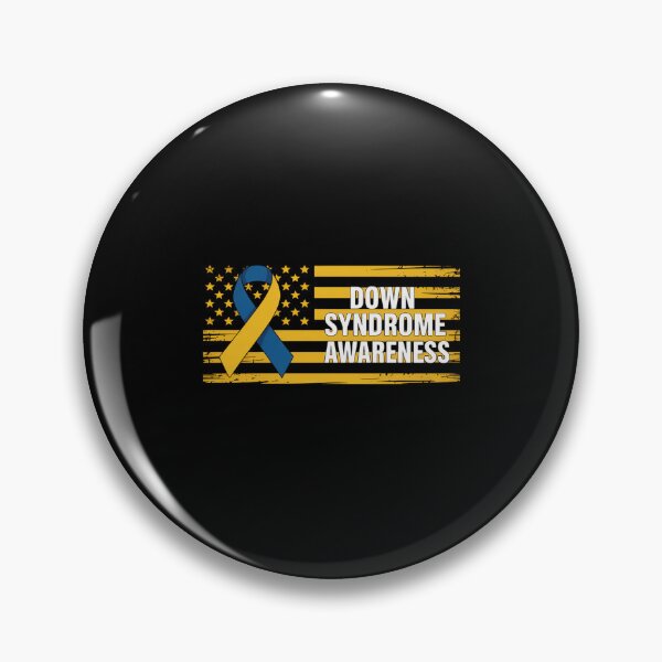 Item preview, Down Syndrome Awareness T-shirt USA Flag World Down Syndrome designed and sold by catsdothingz.