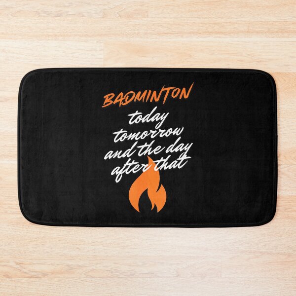 Item preview, Badminton Today Tomorrow Day After Racket Shuttlecock designed and sold by huftyfnruppe.
