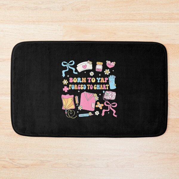 Item preview, Funny Born To Yap Forced To Chart Er Nurses designed and sold by godreyimmzzg.