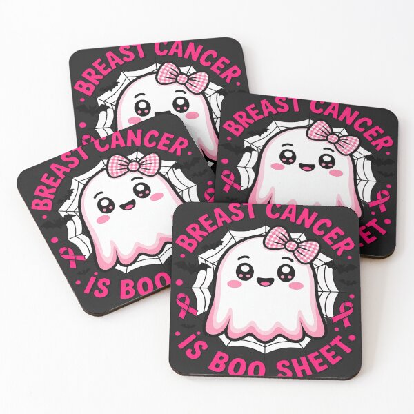 Item preview, Coquette Bow Is Boo Sheet Halloween Breast Cancer Awareness designed and sold by BlueCreator-inc.