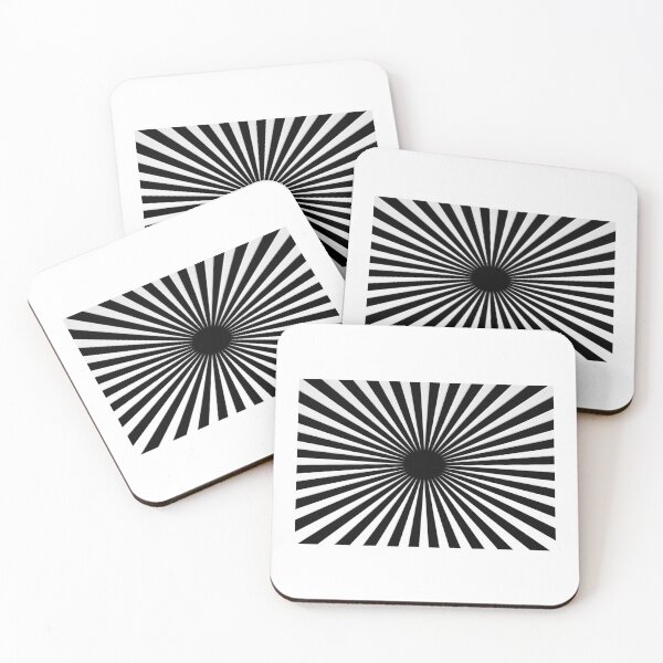 Item preview, Centered hypnotic radial rays designed and sold by FunnyStyleLine.