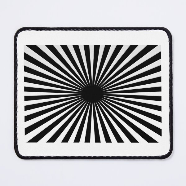 Item preview, Centered hypnotic radial rays designed and sold by FunnyStyleLine.