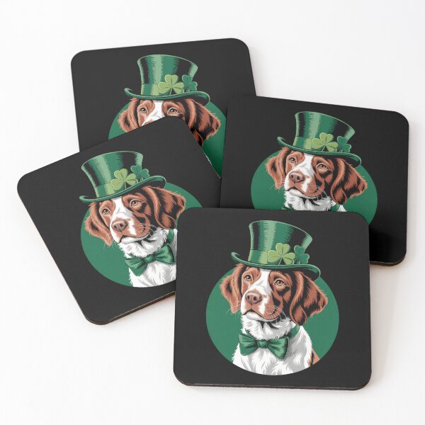 Item preview, Brittany Spaniel Dog St Patricks Day Irish Pet Lover designed and sold by IdunayaStore.