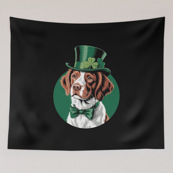 Item preview, Brittany Spaniel Dog St Patricks Day Irish Pet Lover designed and sold by IdunayaStore.