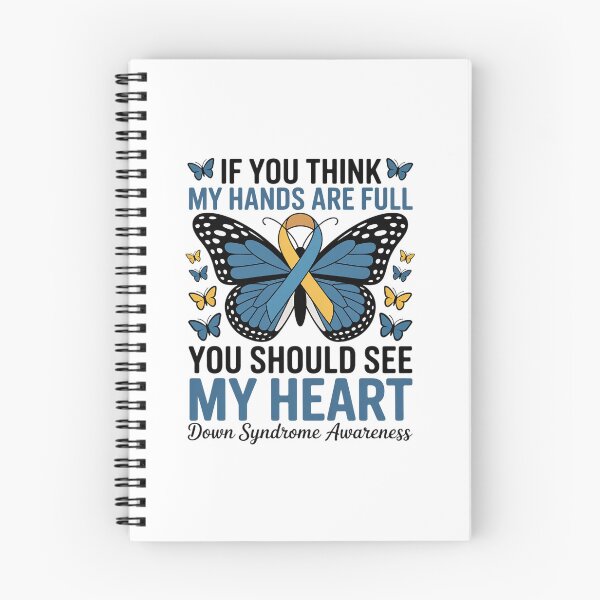 Item preview, Down Syndrome Awareness Ribbon Butterfly Mom SPED Teacher Men Women Kids designed and sold by catsdothingz.