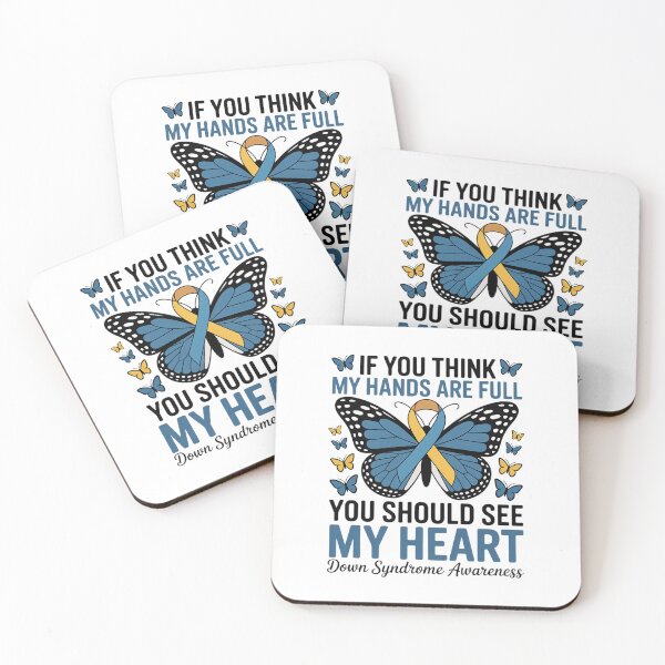 Item preview, Down Syndrome Awareness Ribbon Butterfly Mom SPED Teacher Men Women Kids designed and sold by catsdothingz.