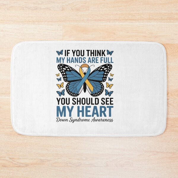 Item preview, Down Syndrome Awareness Ribbon Butterfly Mom SPED Teacher Men Women Kids designed and sold by catsdothingz.