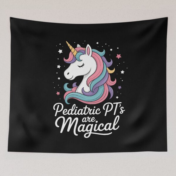 Item preview, Unicorn Pediatric Rainbow Physical Therapy Therapist designed and sold by cosmicncozyS.