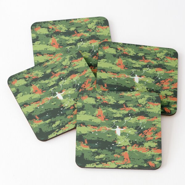 Item preview, Abstract Camouflage Silhouette in Motion designed and sold by zanaxxer.