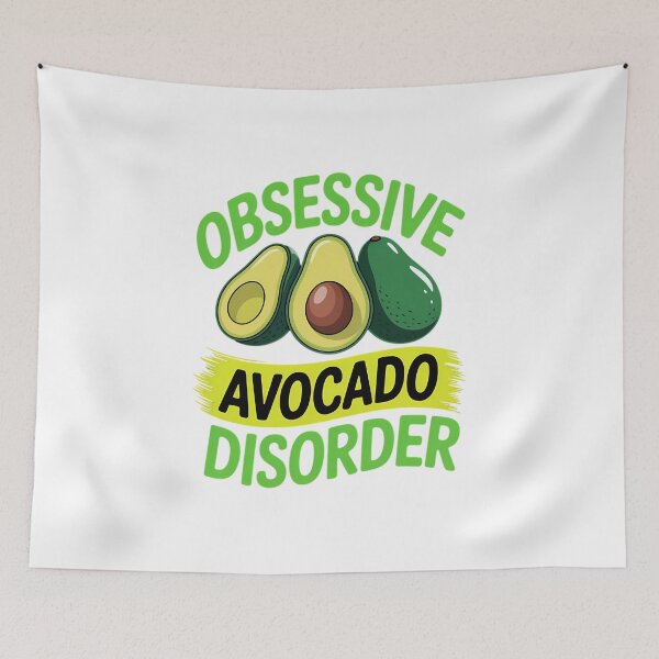 Item preview, Obsessive Avocado Disorder designed and sold by IdunayaStore.