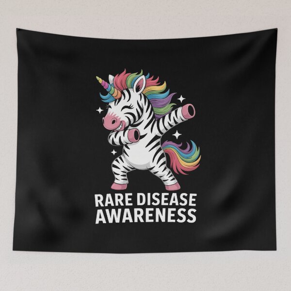 Item preview, Unicorn Rare Illness Awareness Disease designed and sold by cosmicncozyS.