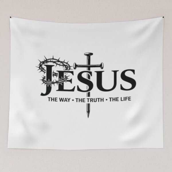 Item preview, Jesus the way the truth the life designed and sold by szydelkowanika.