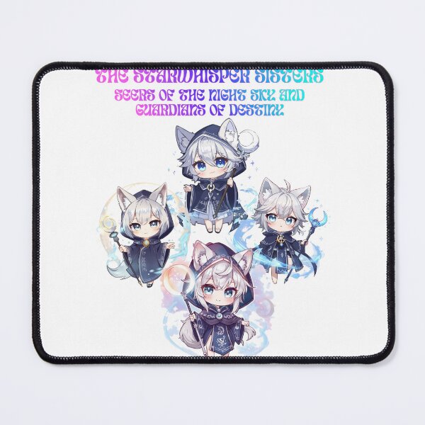Item preview, The Starwhisper Sisters – Voices of the Night Sky | Seers of Destiny in Monzora designed and sold by Monzora.