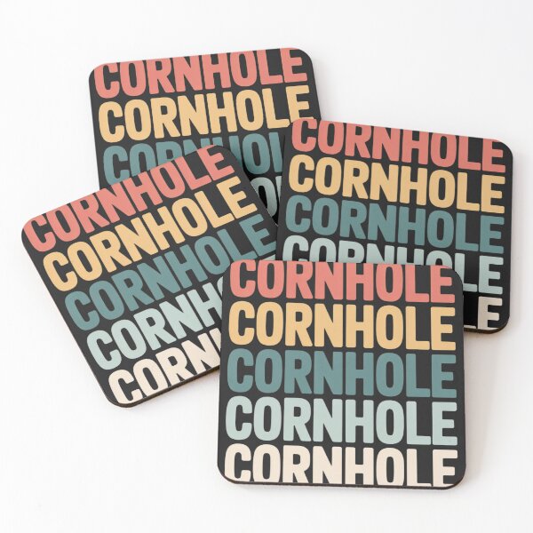 Item preview, Cornhole Retro Corn Hole Player 2 designed and sold by BlueCreator-inc.