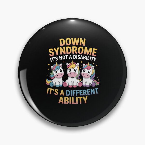 Item preview, Down Syndrome It's Not A Disability It's A Different Ability designed and sold by catsdothingz.