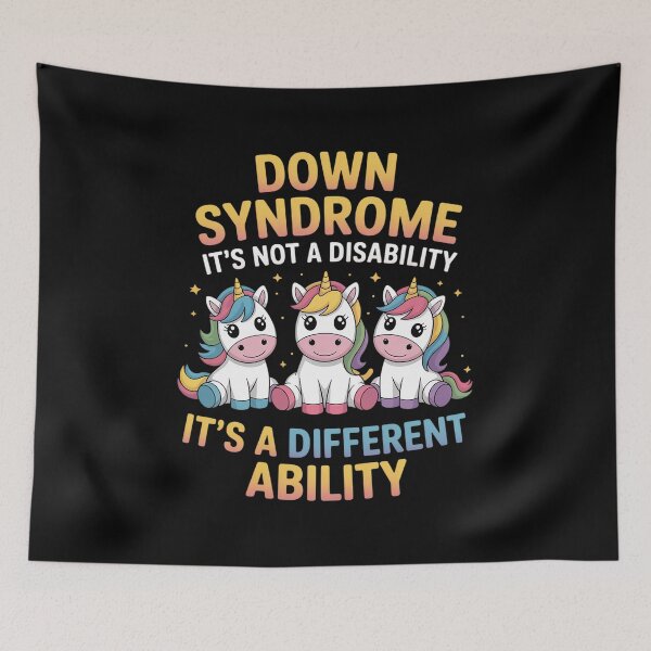 Item preview, Down Syndrome It's Not A Disability It's A Different Ability designed and sold by catsdothingz.