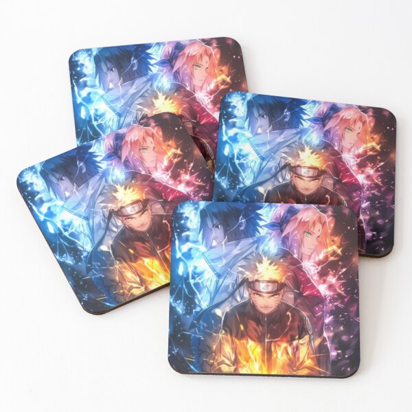 Item preview, Elemental Shinobi Trio - Fire Lightning & Mystic Energy designed and sold by FTHStudio.