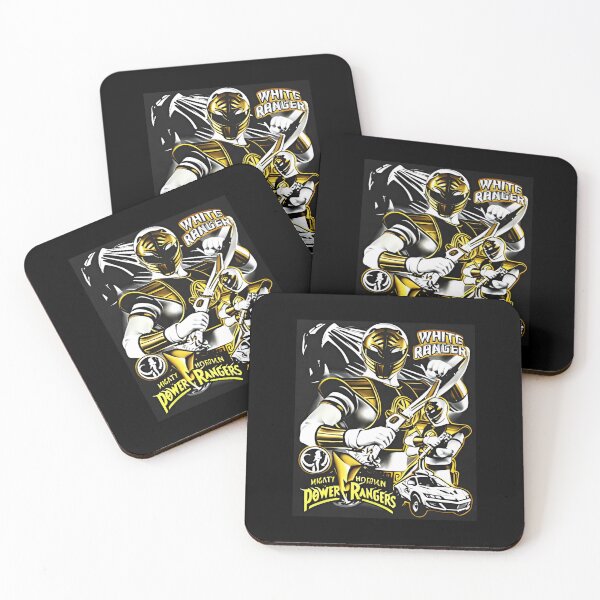 Item preview, White Mighty Morphin Power Rangers  designed and sold by Eboniggins.