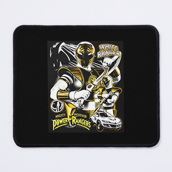 Item preview, White Mighty Morphin Power Rangers designed and sold by Eboniggins.