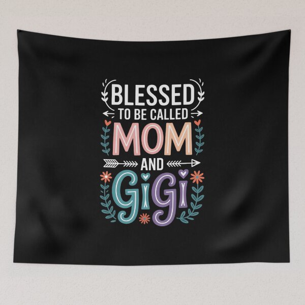 Item preview, Blessed To Be Called Mom and Gigi Grandma Mothers Day designed and sold by IdunayaStore.