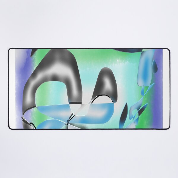 Item preview, tri color geometric abstract colorful design designed and sold by SmashingDeals.