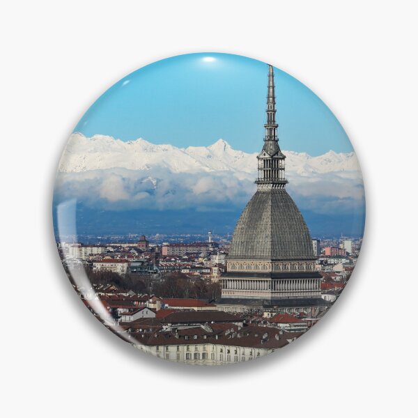 Artikelvorschau, Panorama von Turin vom Monte dei Cappuccini. Originalfotografie entworfen und verkauft von studio838.