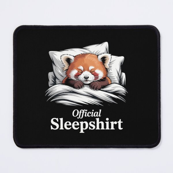 Item preview, Official Sleepshirt Sleeping Red Panda Animal Lovers designed and sold by IdunayaStore.