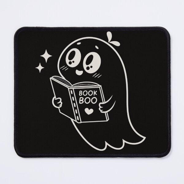 Item preview, Book Boo – Cute Ghost Reading Book Kawaii Aesthetic Design designed and sold by A1MarketDesigne.