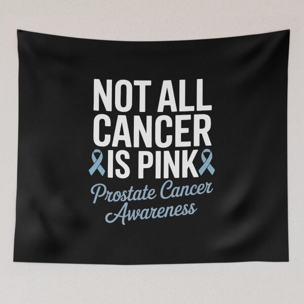 Item preview, Not All Cancer is Pink Prostate Cancer Awareness Blue Ribbon designed and sold by IdunayaStore.