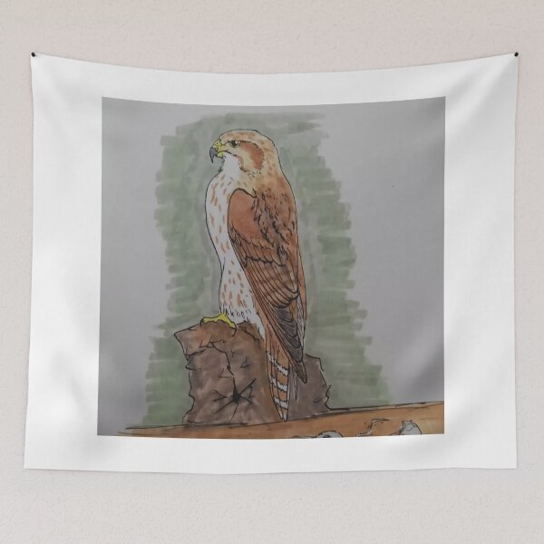 Item preview, Red Falcon Over Desert designed and sold by Danielaadvant.
