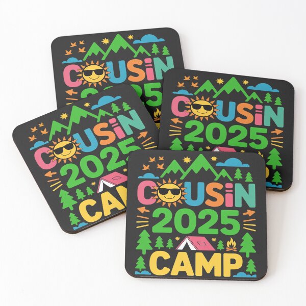 Item preview, Cousin Camp 2025 Camping Campfire Summer Vacation Family designed and sold by BlueCreator-inc.