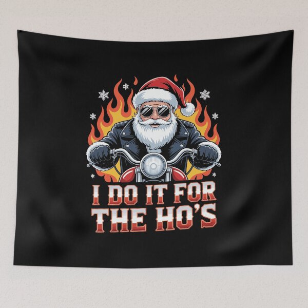 Item preview, I Do It For The Ho's Santa Ghost Rider  designed and sold by thalloathiew.