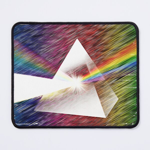 Item preview, Rainbow Prism Energy Abstract Geometry Art designed and sold by Hen-C-Art.